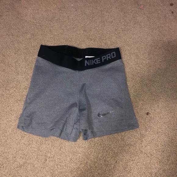 Nike Pants - Gray Nike Pro Shorts